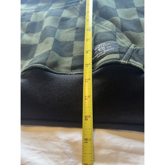 Tony Hawk Checkered Green/Black Hoodie Mens XL - Picture 12 of 12